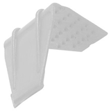 Packaging Edge Protectors, Polypropylene Corner Protectors White, 32mm, 60mm x 50mm, Pack of 1000
